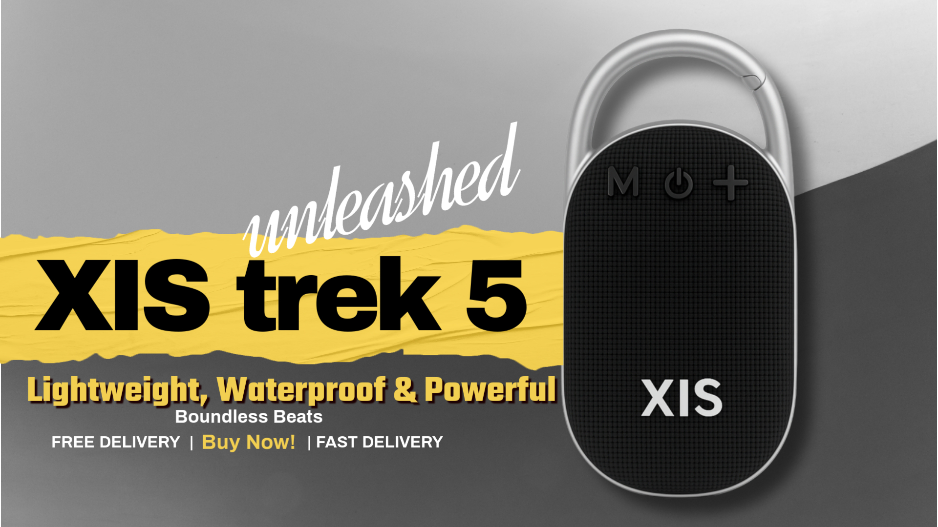 XIS trek 5 portable speaker